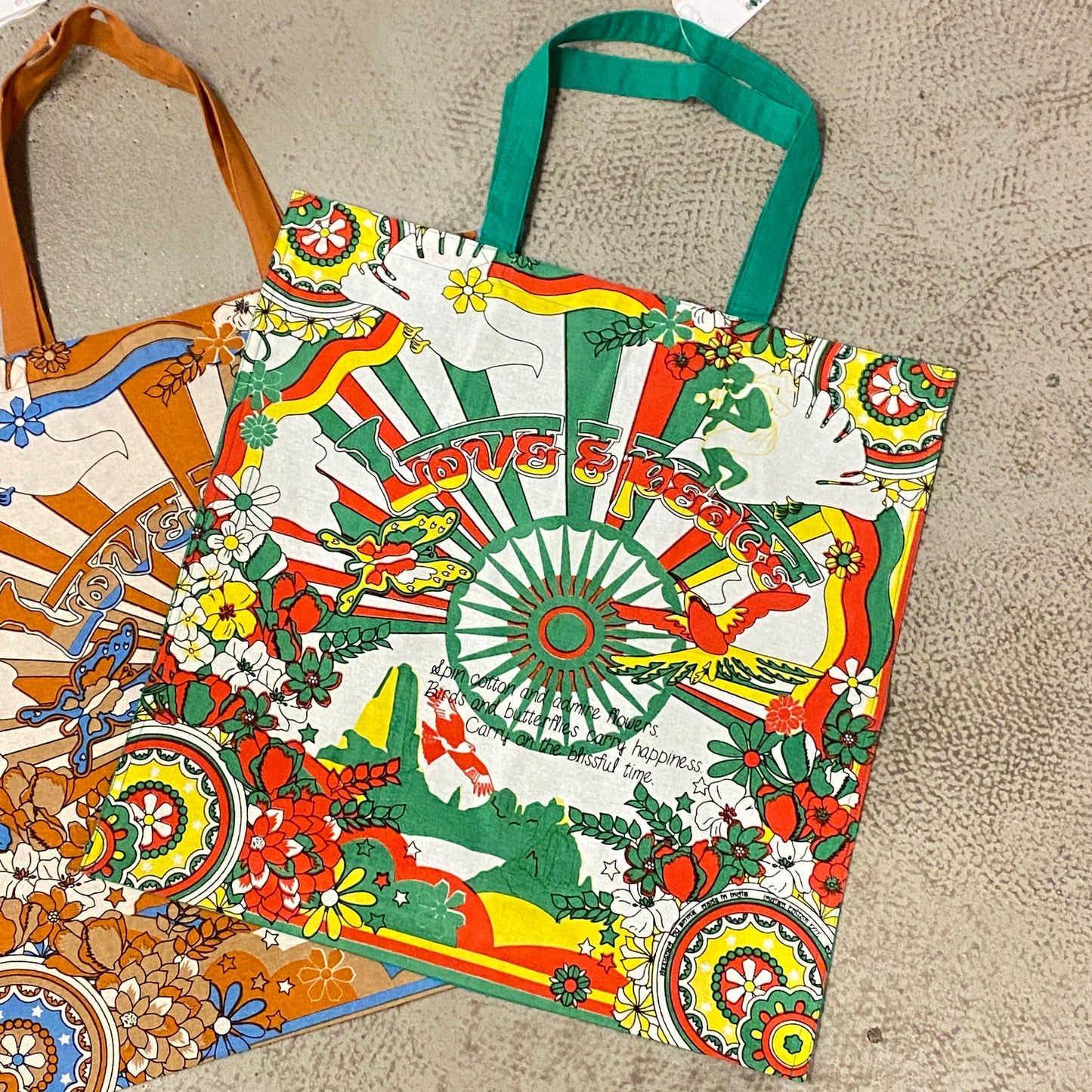 Love & Peace Tote Bag