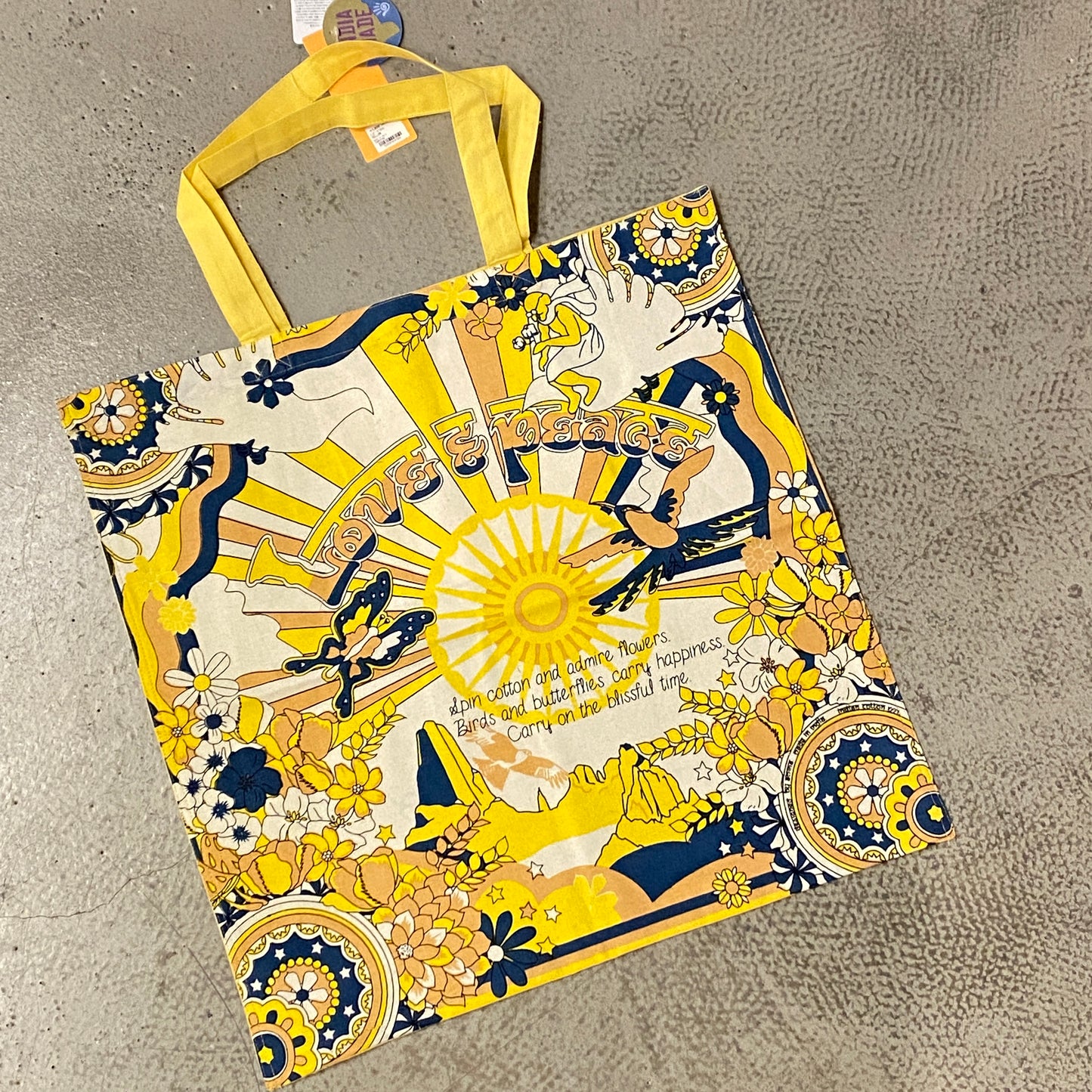 Love & Peace Tote Bag