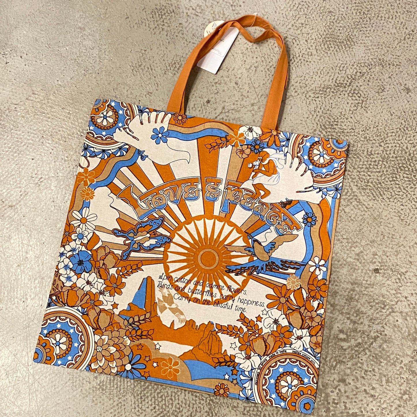 Love & Peace Tote Bag