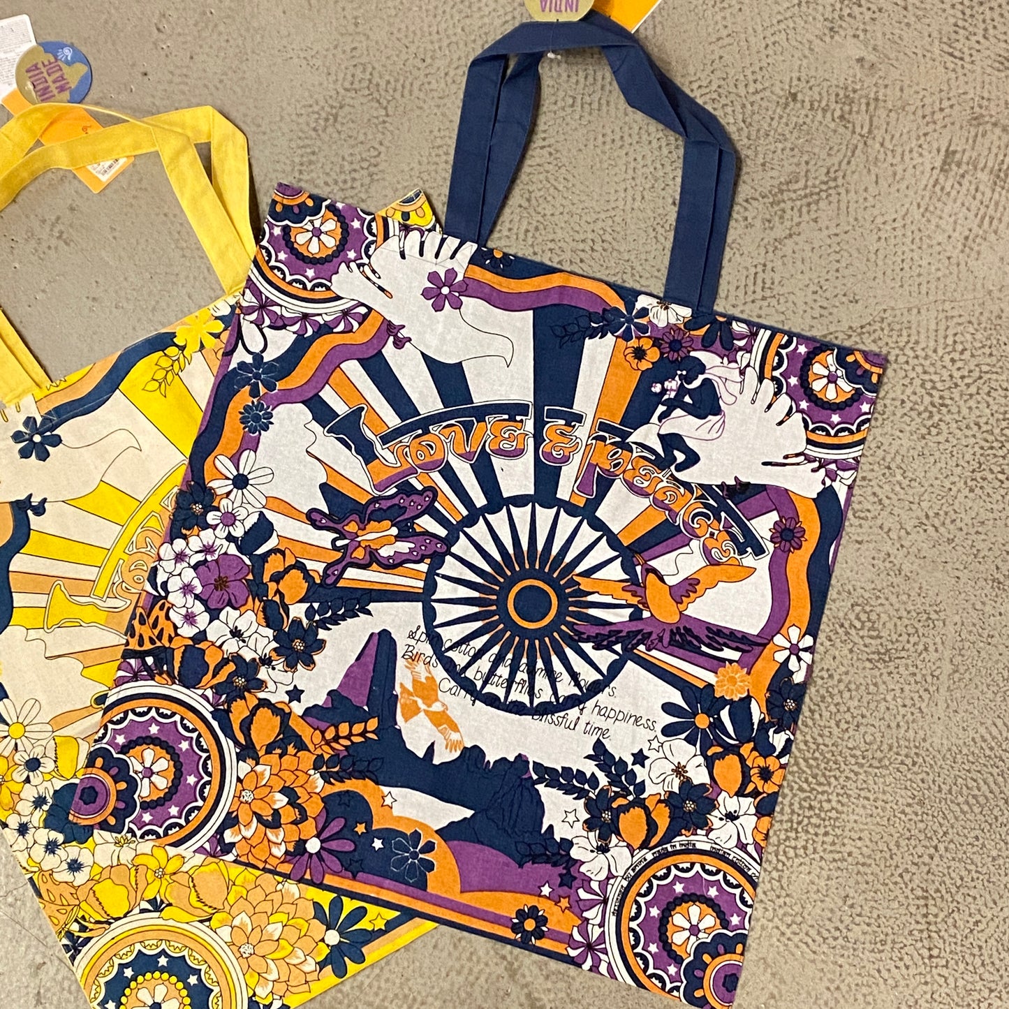 Love & Peace Tote Bag